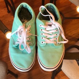 Teal Vans